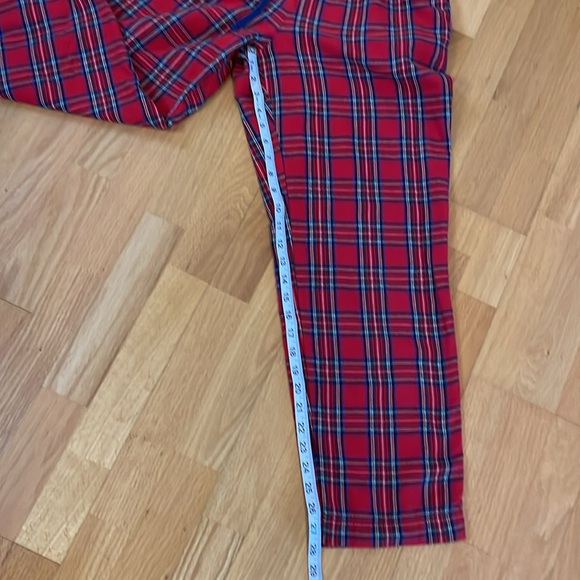L.L. Bean Red Scotch Plaid Cotton Flannel Pajama Pants, Medium - Picture 10 of 10